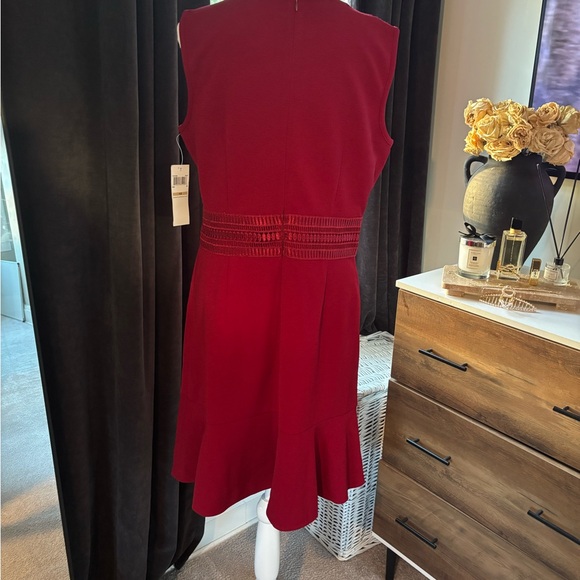 London Times Red Mini Dress - Picture 6 of 6